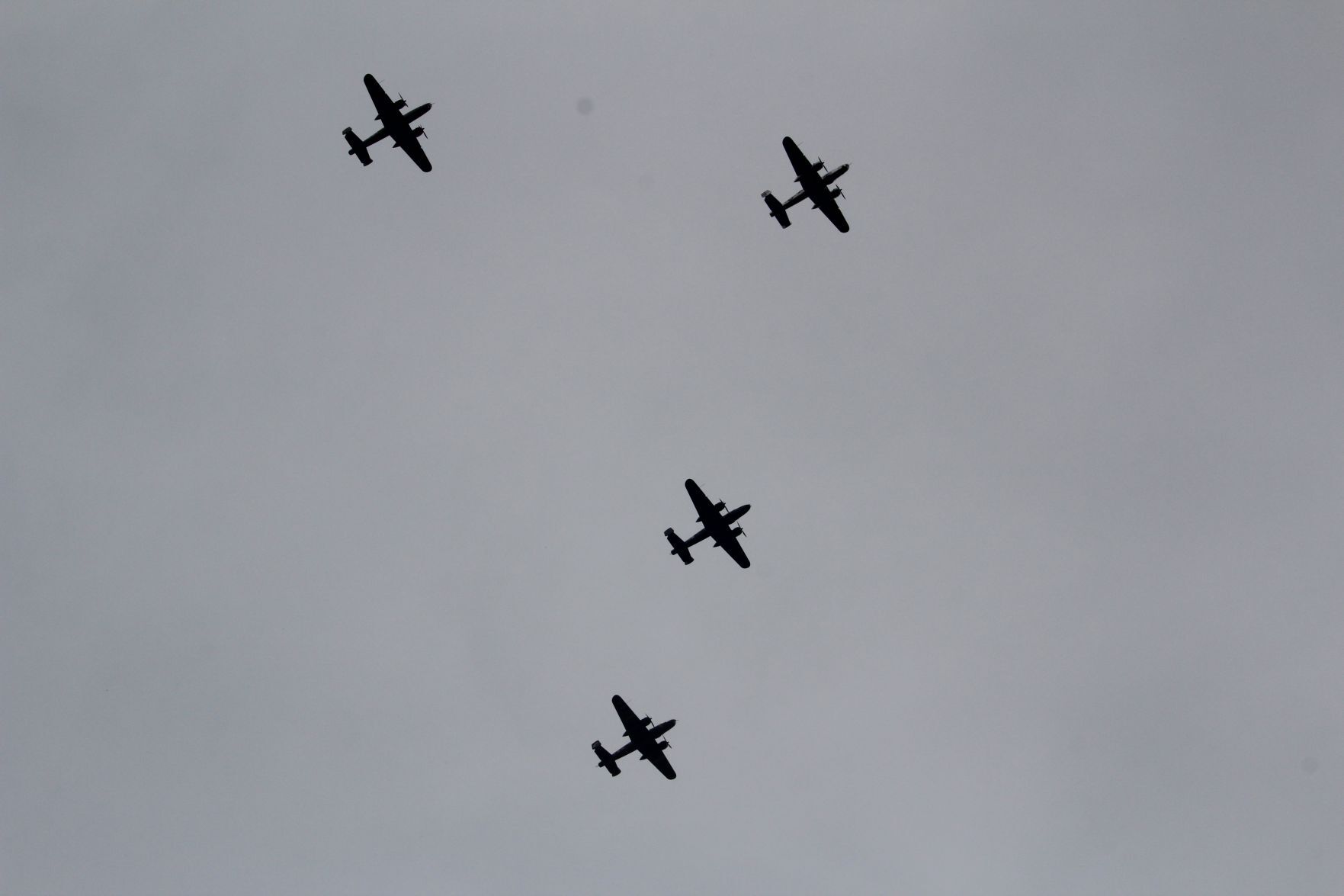 AOD Saturday four B-25s